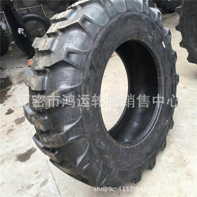 现货供应 16.9-28两头忙挖掘机工程轮胎R4花纹推土机16.9-28轮胎