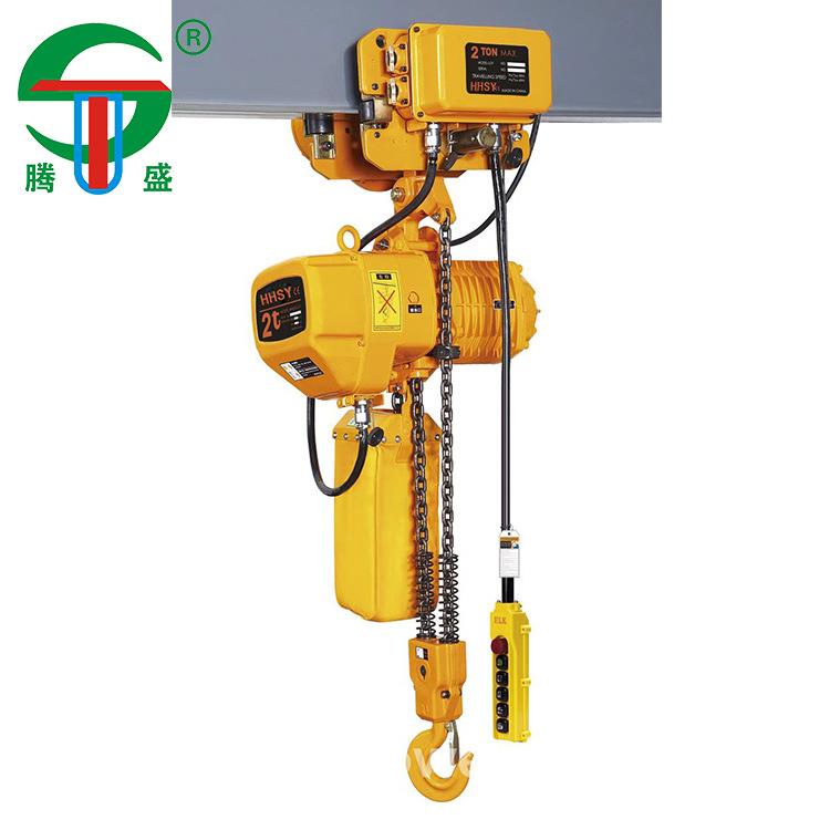 鬼头葫芦HHSY环链电动葫芦链条起重葫芦1吨单链双链葫芦