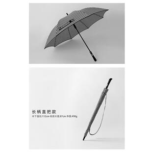 高档轻覆古英伦千风鸟格子伞男女全奢自动雨长柄伞抗风折叠可携式