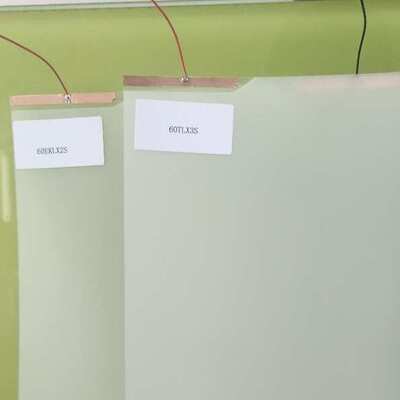 厂家直销智能调光膜调光玻璃膜样品不带电源适配器A4纸大小