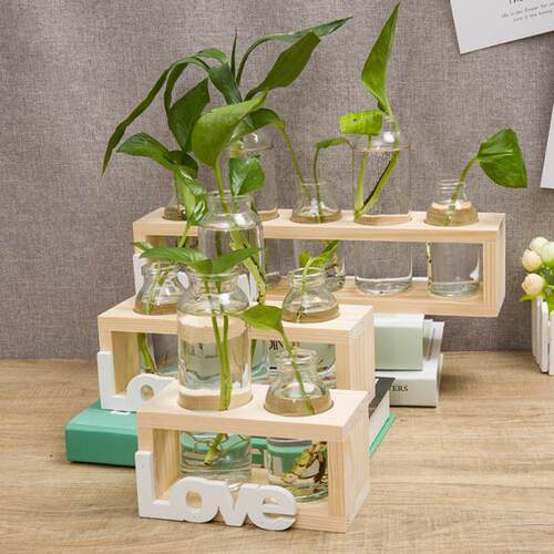 -desktop decorations gl vase nordic creative dining table