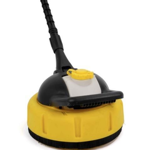高压清洗机露台地板表面清洗圆刷选带皂液壶适配KARCHER和LAVOR