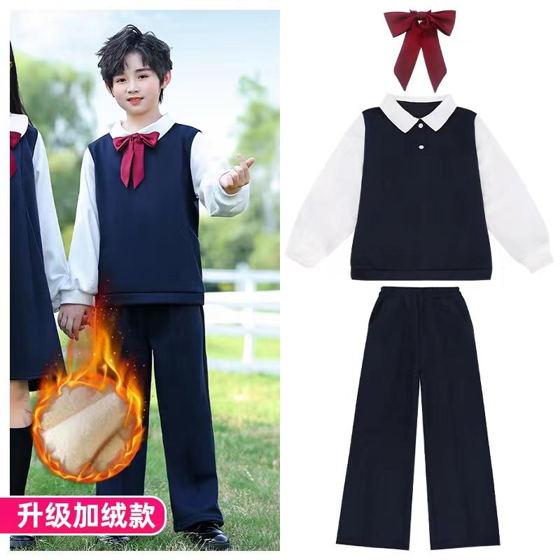 高档儿幼童合演出服儿园男女校童诗歌朗诵表演服唱服园服服小学生