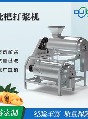 不锈钢直销高质量MDJ2工业枇杷打浆机出浆速度快双道打浆机