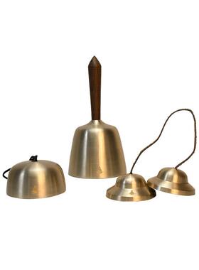 尼泊尔唤醒音疗碰铃丁夏手持颂钵吊绳颂钵唤醒乐器套餐摆件