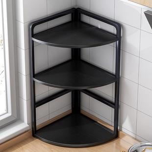 桦崟厨房90度转角置物 架 台面角落三角区调味料品 架 子窄款小尺寸收纳 架摆件饰品床笠拉车