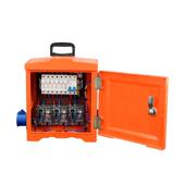 加工地墙临时配电箱单回三级箱户路外落地挂配电按客户需箱厚箱体