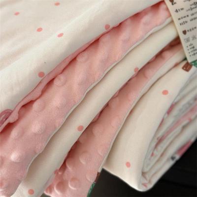 A类针睡织棉豆豆被棉子婴儿童加夏被夏季幼儿厚园午被被NSH春秋被