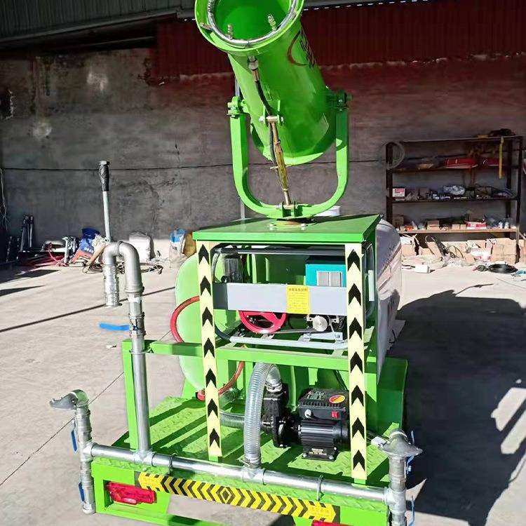 新能源雾炮洒水车多功能园林绿化小型工地三轮洒水车电动环卫车
