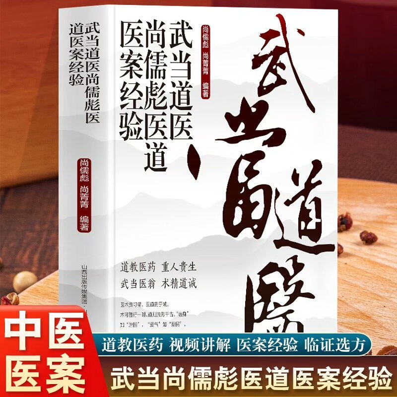 武当道医尚儒彪医道医案经验医学临证经验临证方剂临床经验中医书