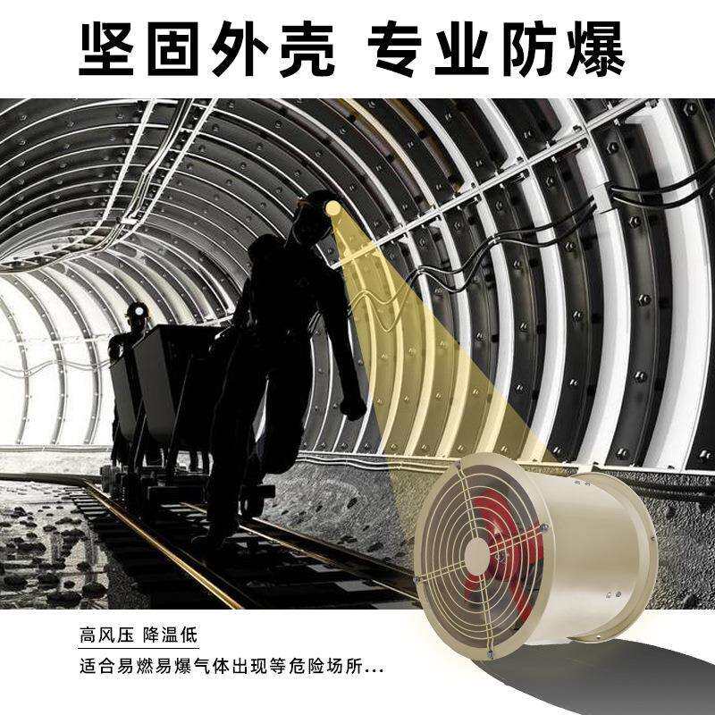 防爆轴流通风机防爆风机380v排风扇排风机抽风机CBF-300/400/500