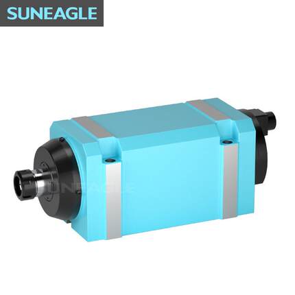 厂家供应雕刻机用.7kW水冷却大扭矩精密异步电主轴