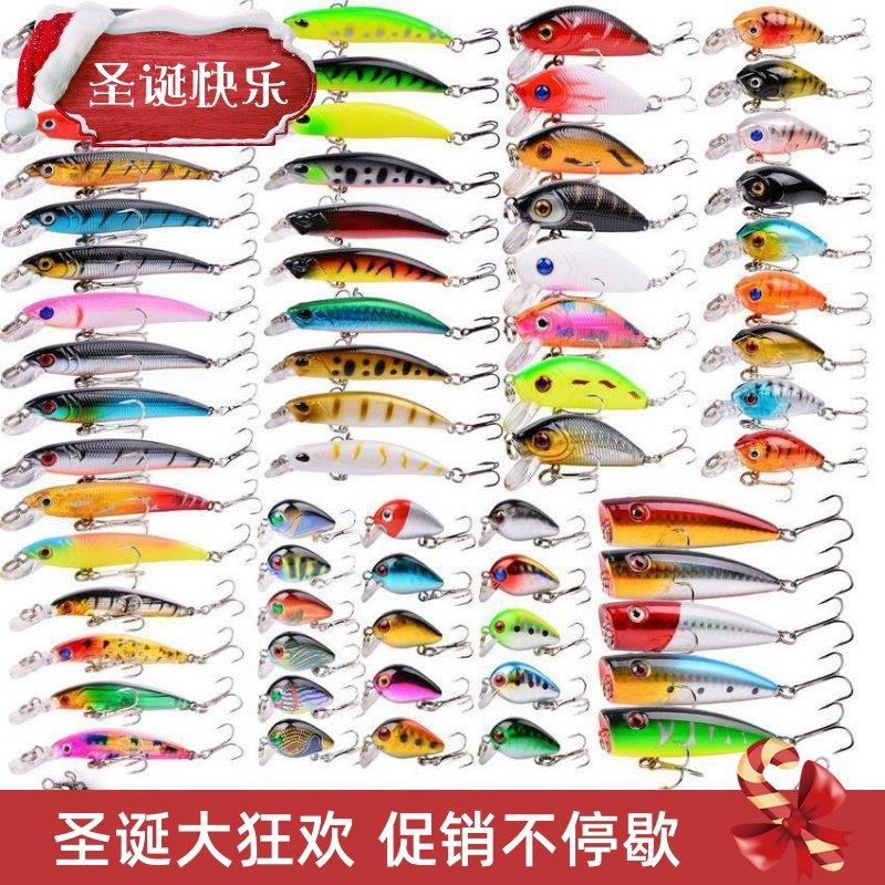 Fishing Ludre Set Fishiwn Har Bait Mgini MOMHinno Floating S - 实物图