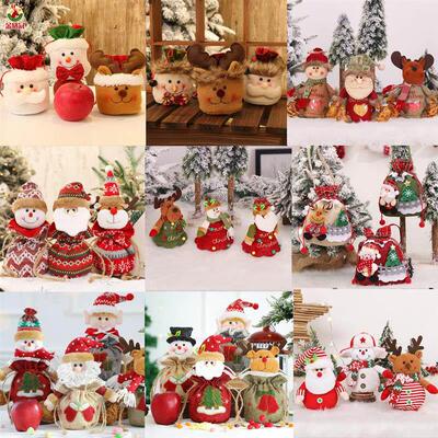 Christmas decorations Christmas candy bag doll gift bag