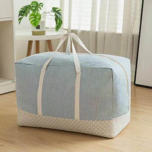 收纳袋加厚棉麻衣物被子水洗被袋