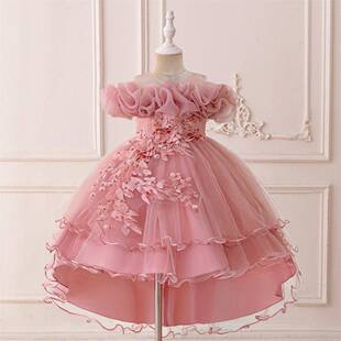 girls sequin decor multilayer tulle party dress butterfly