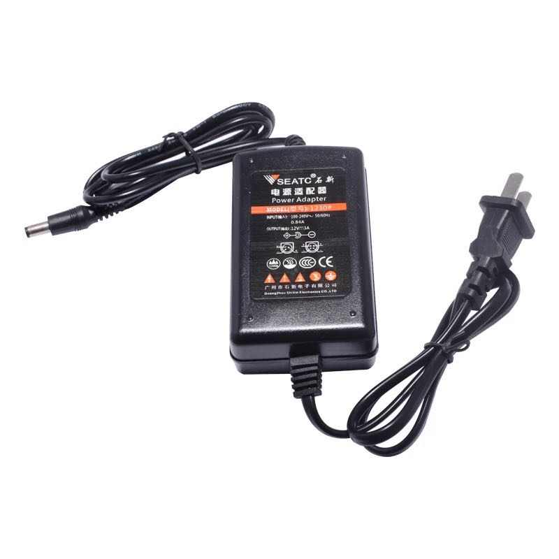 包邮石新12V3A室内双线摄像机电源开关电源适配器监控电源变压器