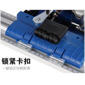 割机电轨锯固切定导滑轨固圆切割机电定切割支架滑动固定轨道木工