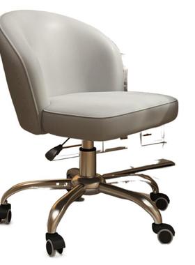 舍化妆椅梳妆奶油风卧宿室舒适久家坐TUE轻奢办公椅子用学生电脑