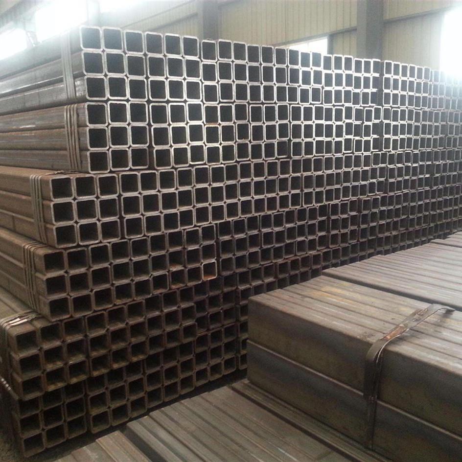 厂家镀锌Q235B 方管 建筑幕墙焊接热轧钢管黑色方矩管