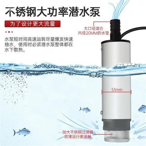 20V源带电电变HEC压器直流抽酒泵抽油泵抽水2机换水泵潜水泵饮料