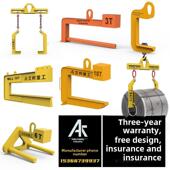 厂家直销钢卷钩c形吊带铝卷钢带线材门式 七形彩钢卷螺旋吊带