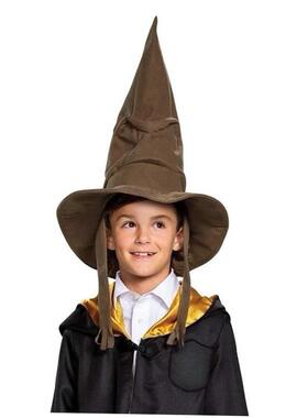 Movies Witch Wizard Hat Sorting Hat Leather Halloween