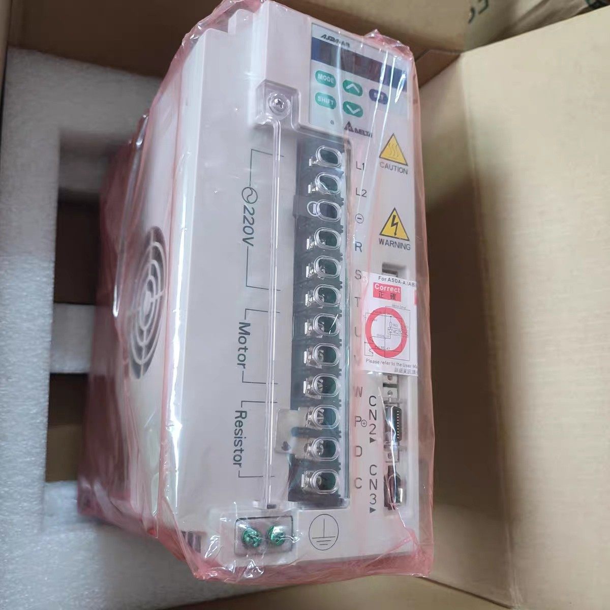 台达ASD-A3023 A0721 A0221-AB伺服器