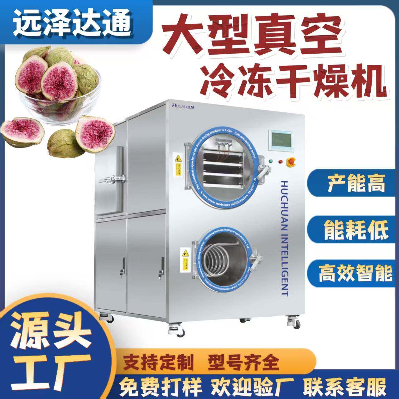 小型化智能真空冻干机 小型食品果蔬医药保健冻干机