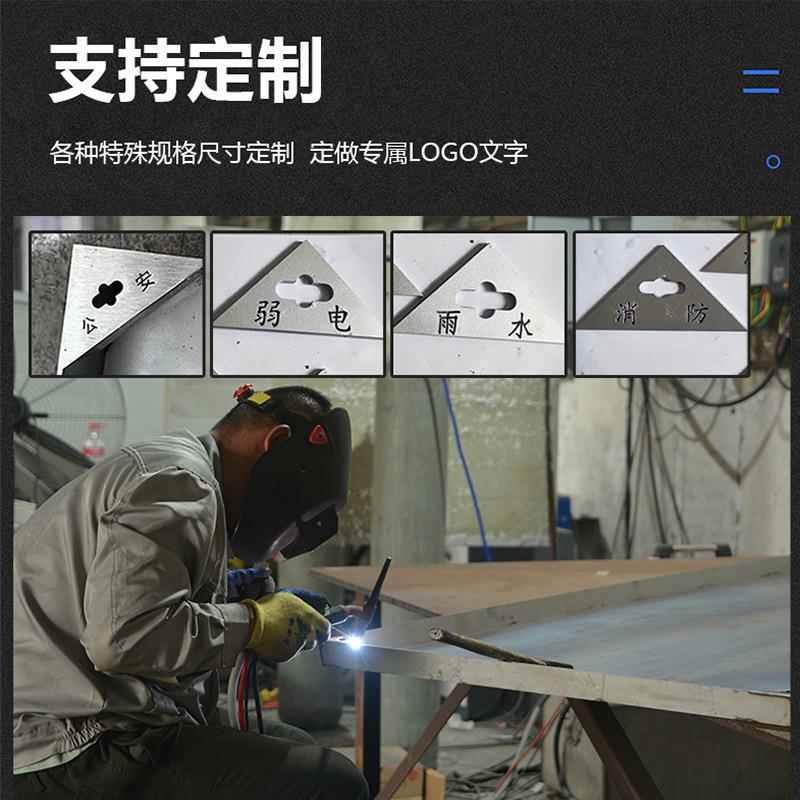 厂家直发不锈钢井盖30不4盖锈钢隐市政通信工程井JOC形雨水井盖