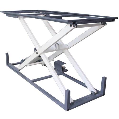 旋转型气动升降台可自由控制上升下降高度灵活操作沙发家居厂