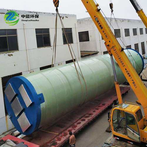 浙江一体化泵站 玻璃钢地埋式泵站 提升泵站 预制泵站一体化