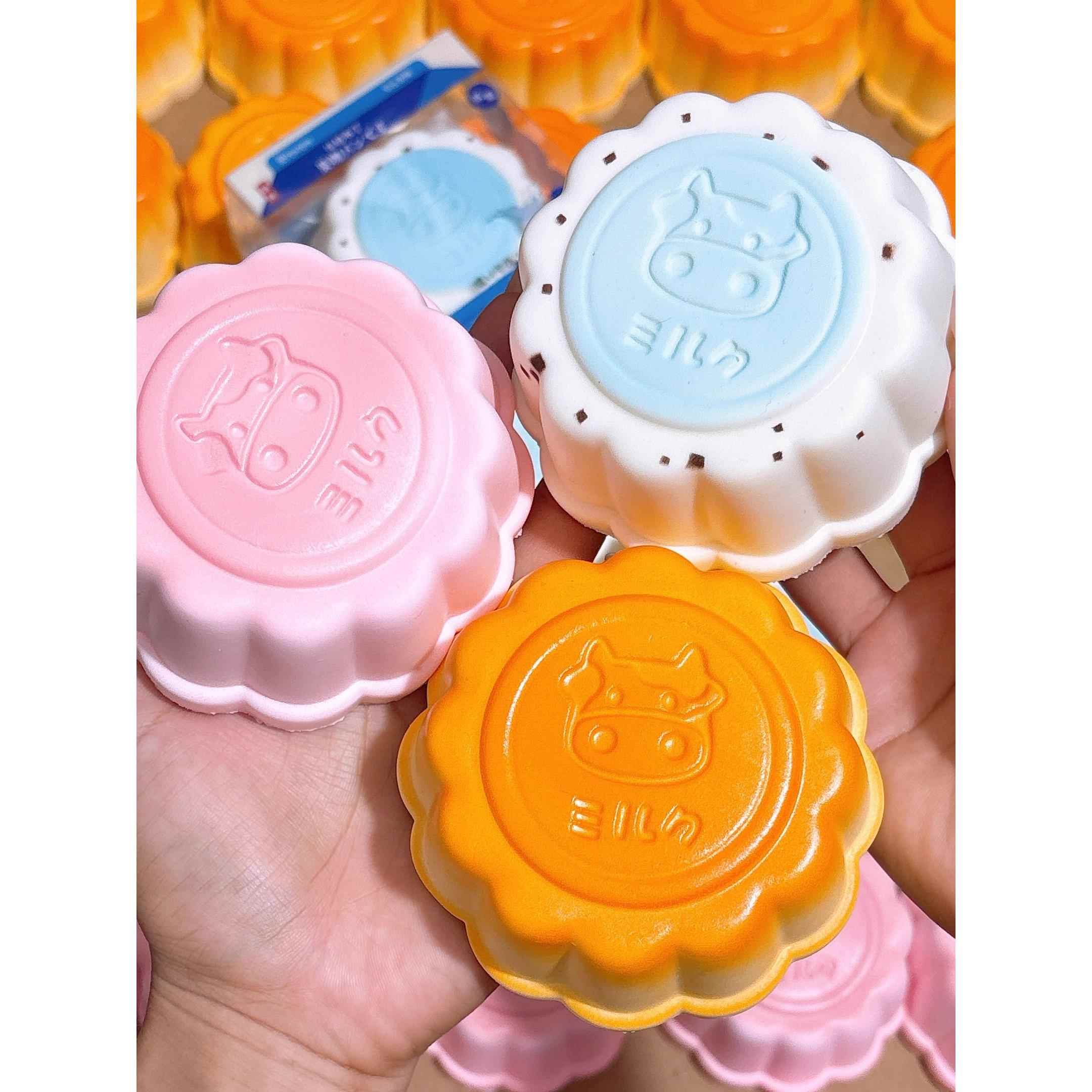新品hachimi牛乳布丁湿软慢回弹仿真食玩橡皮泥手感细腻解压玩具