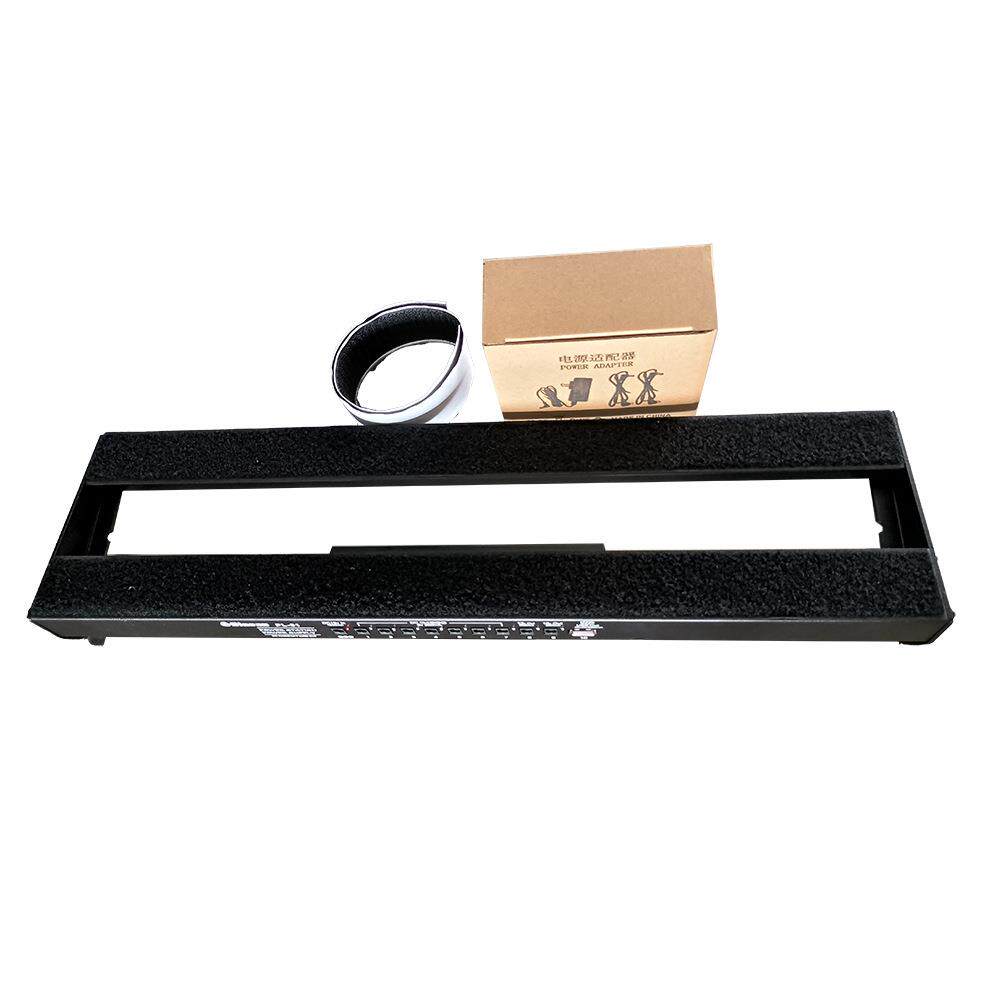 单排电吉他效果器板子自带电源轨道架乐器踏板航空铝材耐用