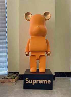 创意暴力熊落地大摆件卡通存钱罐大号客厅电视柜家居软装饰品乔迁