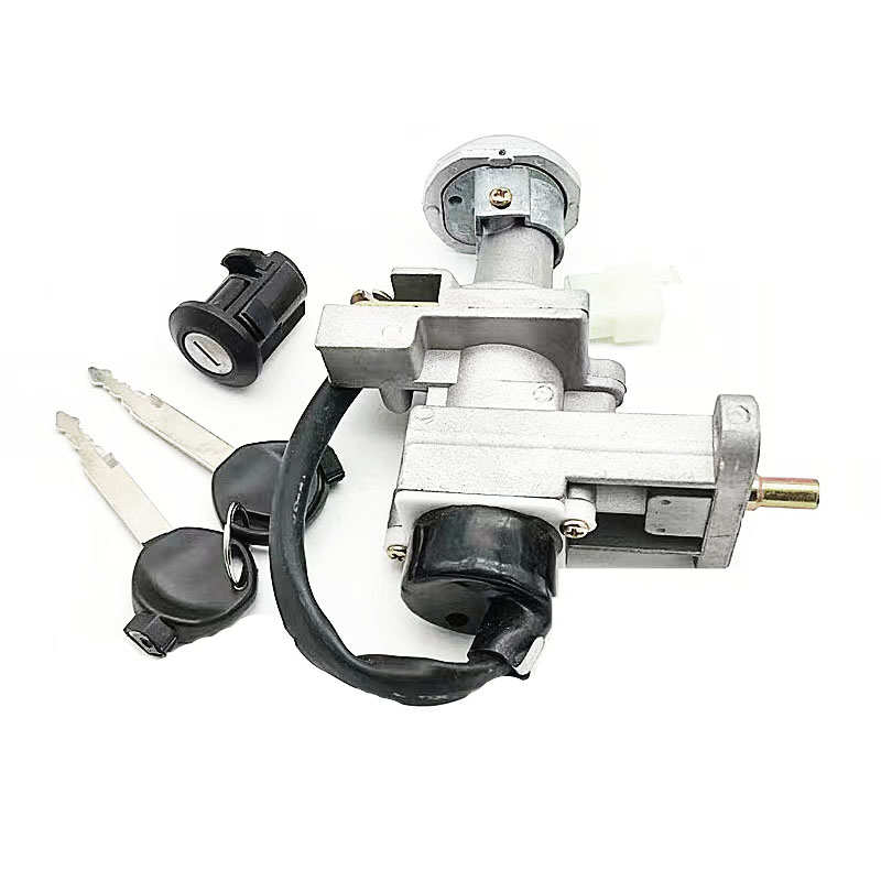 适用BYQ125T-6宗申比亚乔唯我125摩托车钥匙套锁电门锁车头锁配件