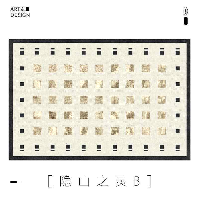 正品法式客厅茶地脚毯卧室简约几地垫轻奢加厚高级感间定制满铺垫