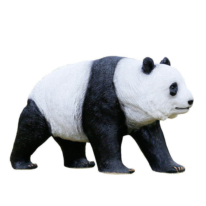 玻璃钢动物仿真大熊猫庭院公园户外园林景观装饰小品大型雕塑摆件