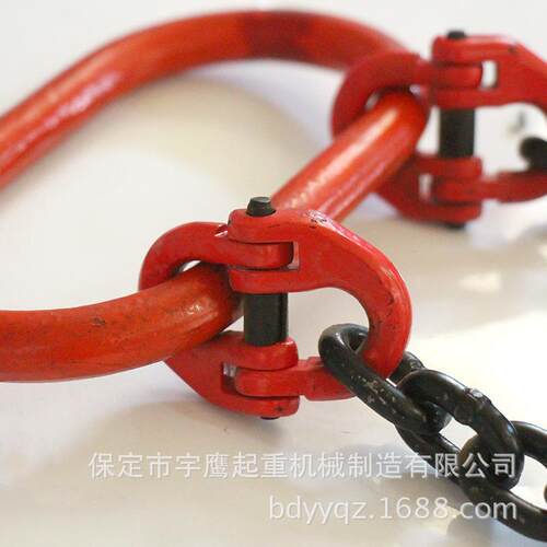 G80级高强度锰钢链条索具吊具 多肢起重工业吊具吊链吊钩吊环索具