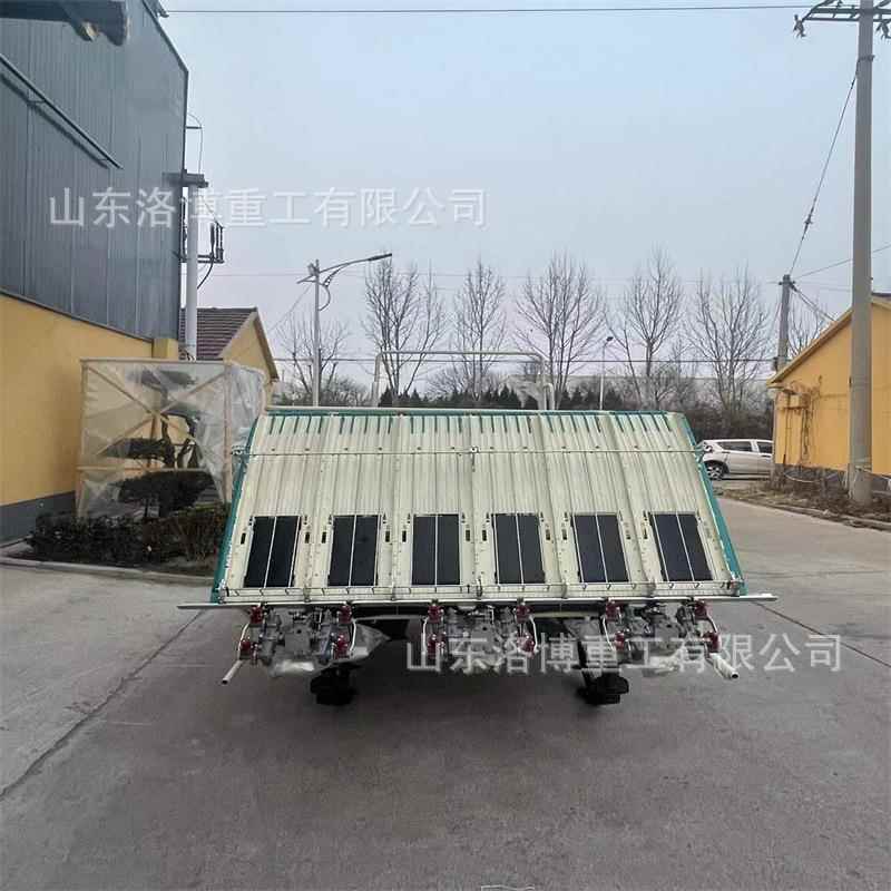 2025新款自走式子乘插秧机水稻插水秧种VOM植机坐六行种稻机插稻