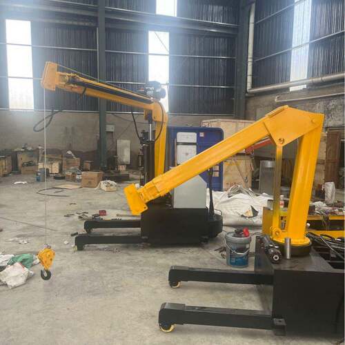 全电动移动液压小吊机小型起重机小吊车车间仓库工厂小型提升机
