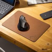 sanwa山业滑鼠垫PU皮革游戏大号滑鼠垫办公大桌垫办公键盘滑鼠垫
