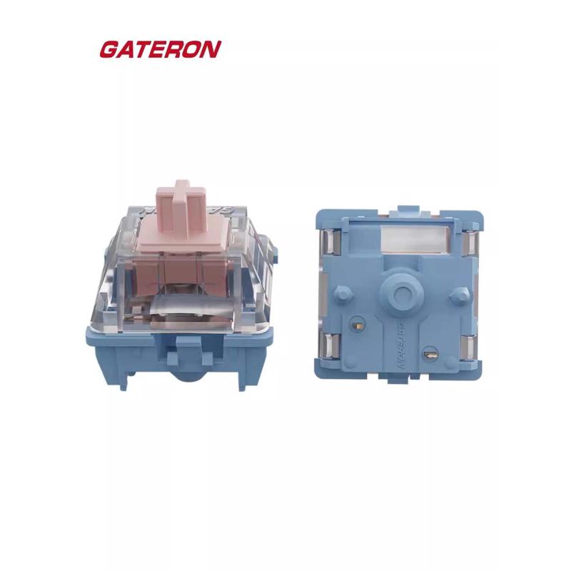 GATERON佳达隆空灵轴60gf弹片发声强段落手感机械键盘开关双轨