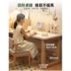 书家桌书架一体桌学生用字卧420桌实木腿简写易办公桌室女生电脑