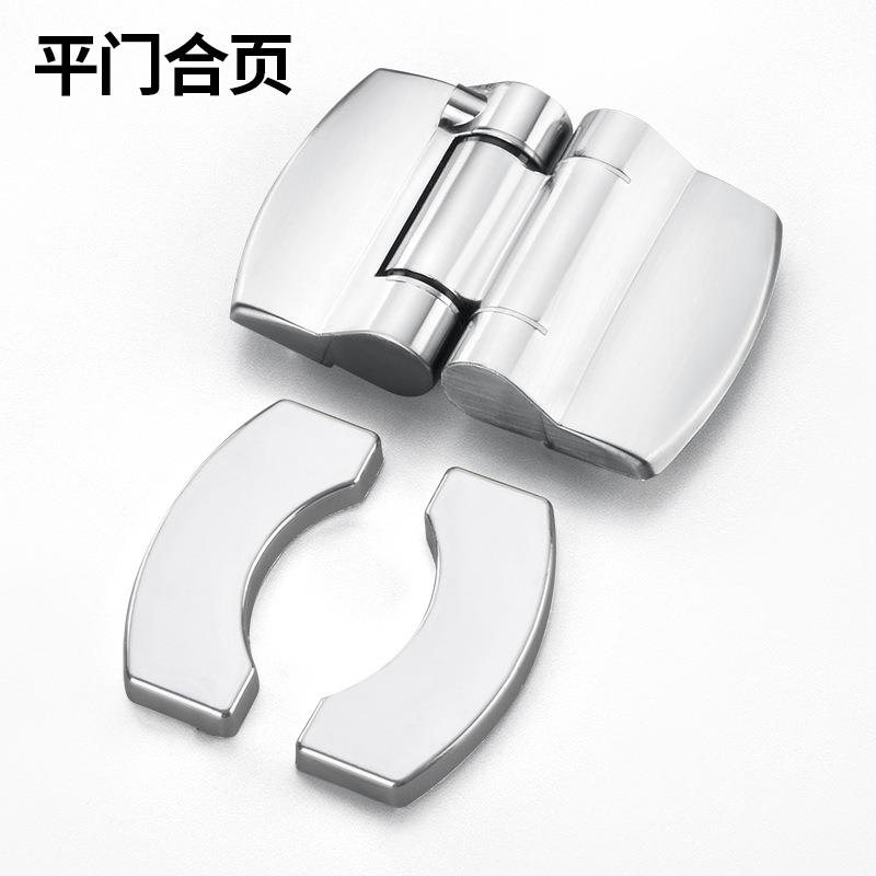 卫生间断五金配件套装合金弹簧公共锌厕所件LW-A04隔板式套蹲坑隔