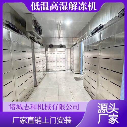 商用冷冻牛肉解冻机水产品低温湿解冻库冻猪肉缓化设备厂家