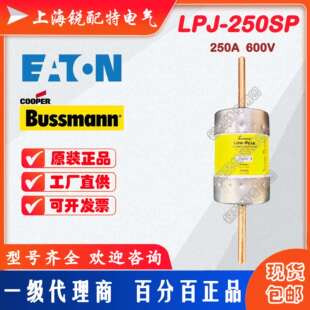 LPJ 延时保险丝 600V250A 巴斯曼BUSSMANN熔断器 250SP
