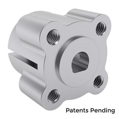 高速高负载轴夹紧器兼容EV3、goBILDA、FTC、VEX等机器人比赛