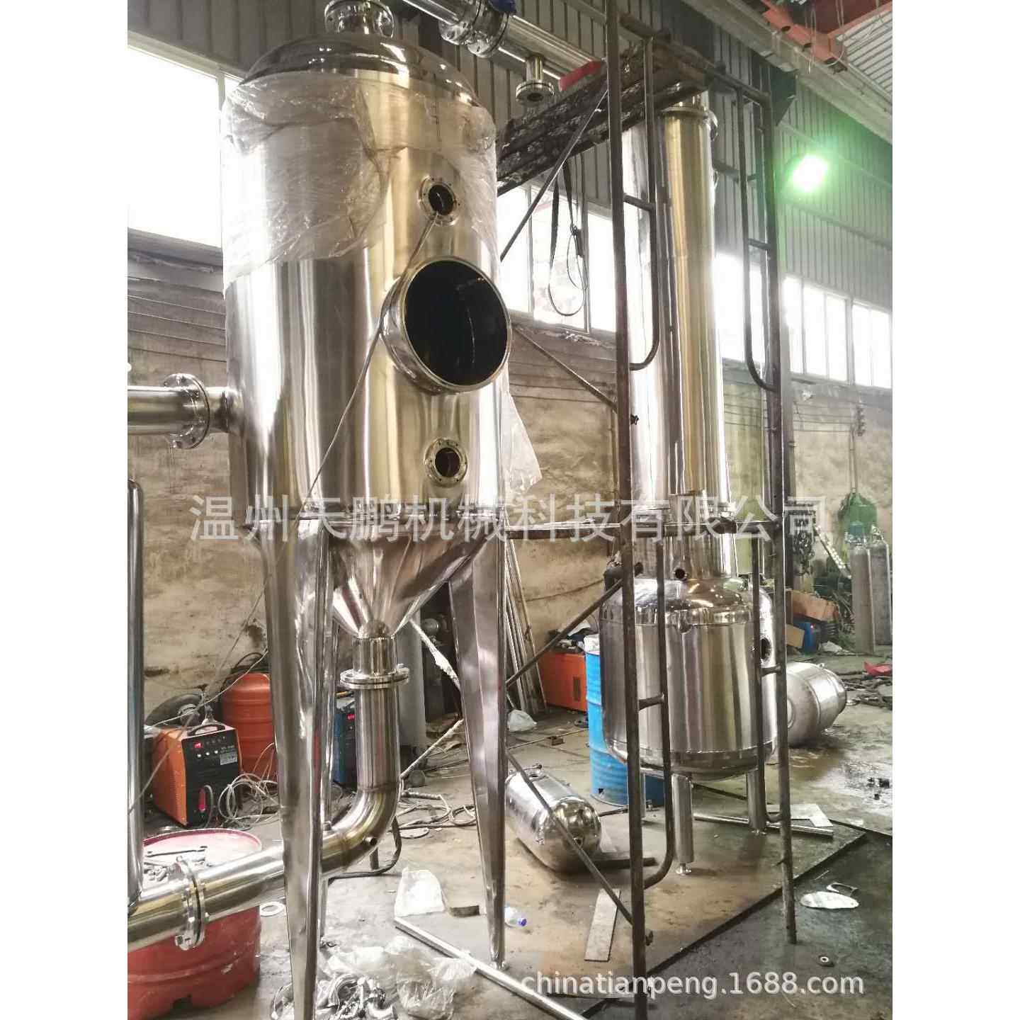 专业生产厂家直销，实验型双效浓缩器双效外循环浓缩器，浓缩