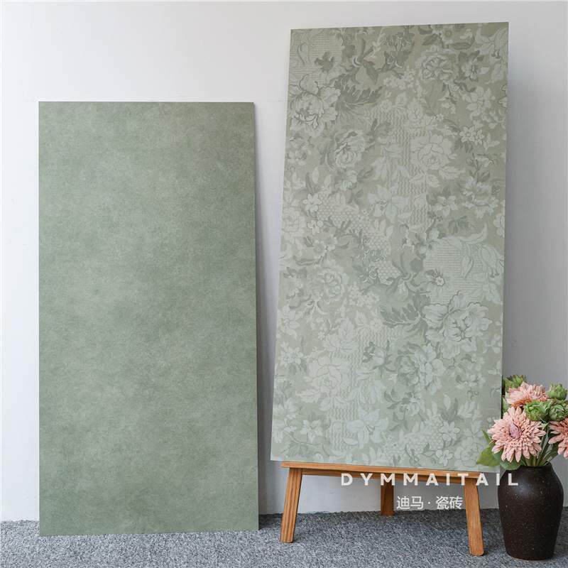复古法式中古风600x1200瓷砖花砖卫生间浴室商业空间花片墙砖地砖
